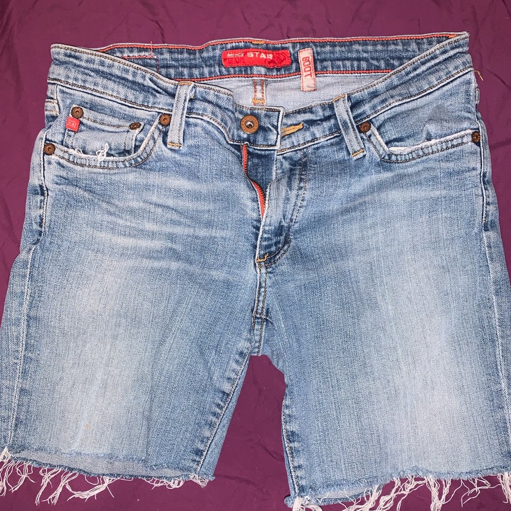 Big Star Denim Midi Shorts